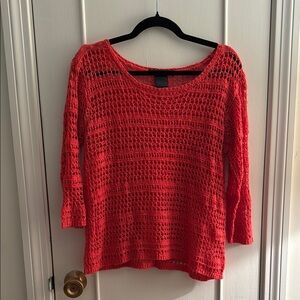 United States Sweaters Red Crew Neck Sweater